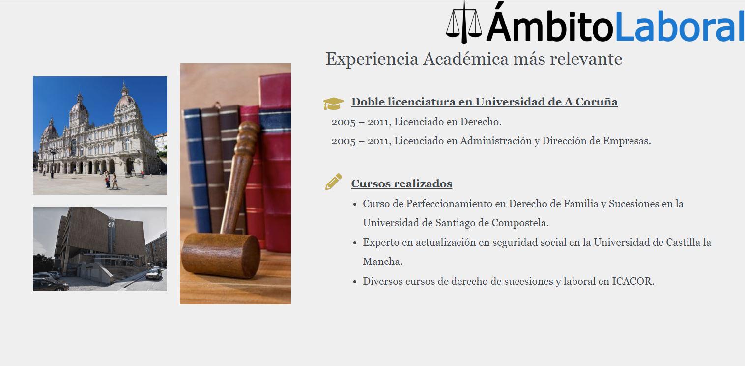 Los mejores abogados laboralistas en Galicia - Ambito Laboral