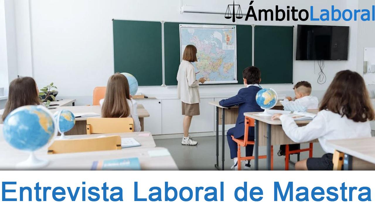 Entrevista Laboral de Maestra de Primaria - Guía con Preguntas Entrevista Laboral de Maestra de Primaria - Guia con Preguntas