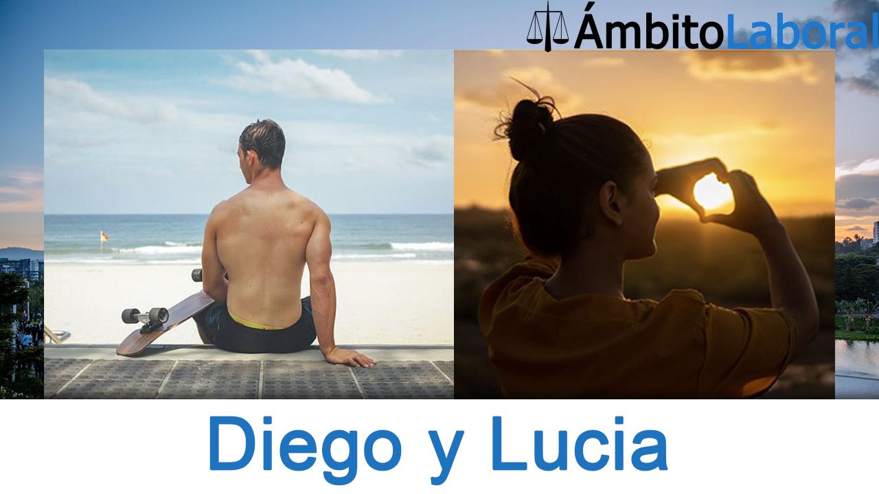 diego y lucia ambito laboral